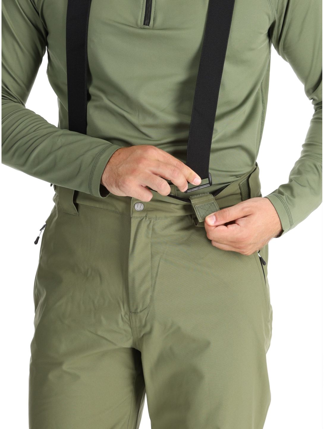 Dare2b, Achieve II pantalones de esquí hombres Olivine Green verde 