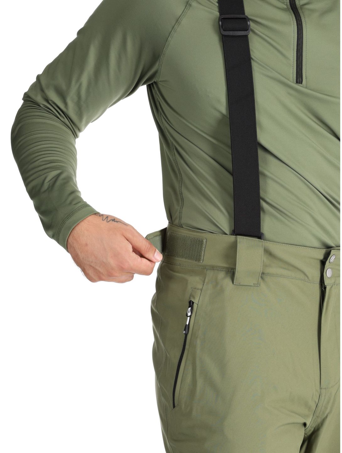 Dare2b, Achieve II pantalones de esquí hombres Olivine Green verde 