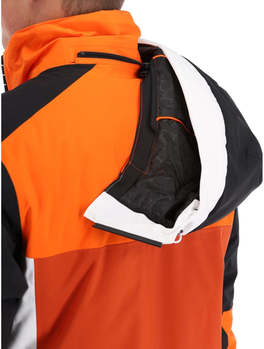 Dare2b, Amplitude chaqueta de esquí hombres Black / Puffins Orange naranja, negro 