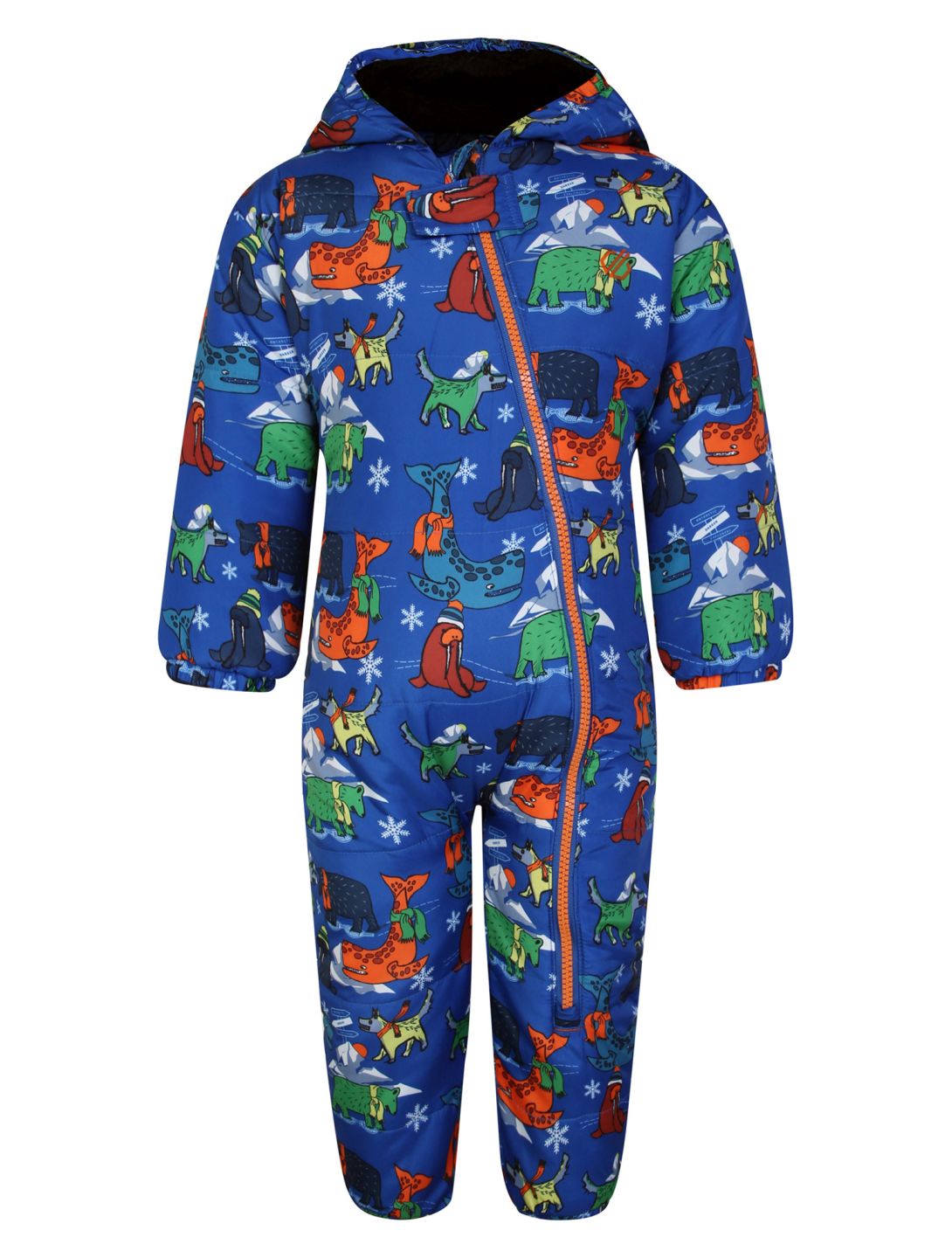 Dare2b, Bambino II ropa del mono niños Olympian Blue Artic Animals azul 