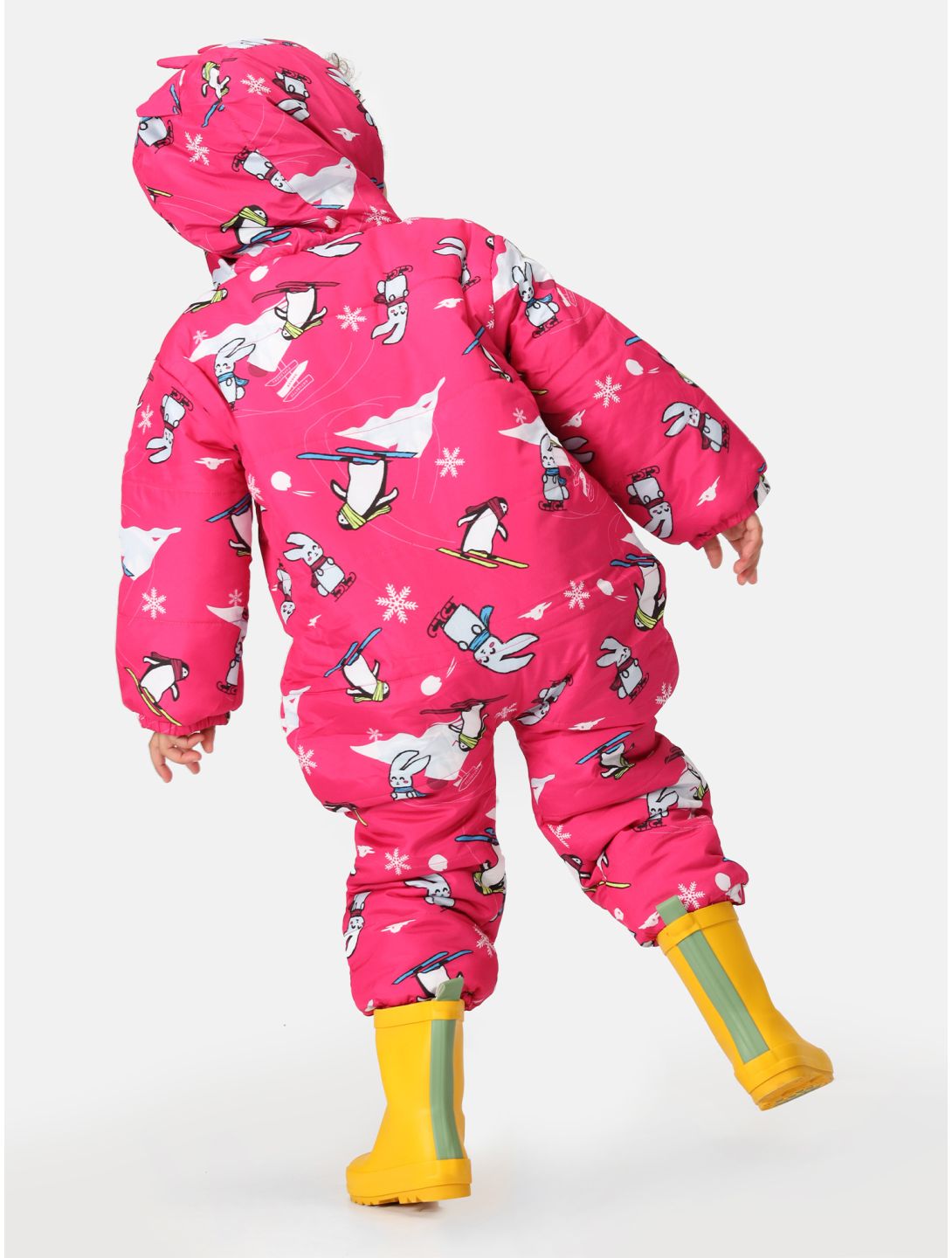 Dare2b, Bambino II ropa del mono niños Pure Pink Snow Animals rosa 