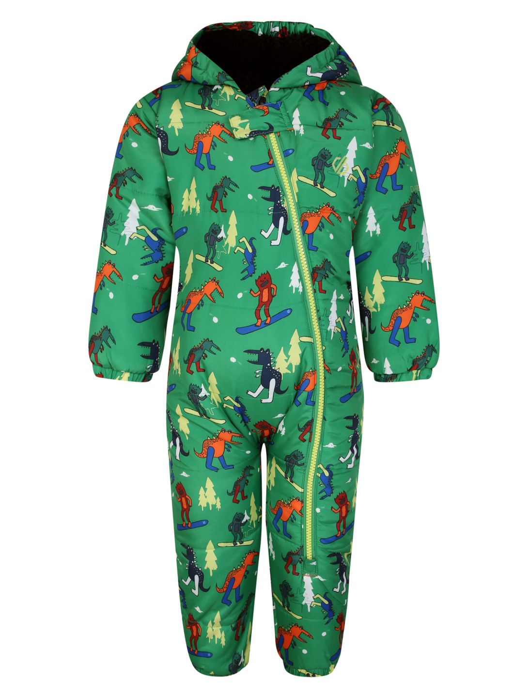 Dare2b, Bambino II ropa del mono niños Trek Green Dinosaur Snow Fight verde 