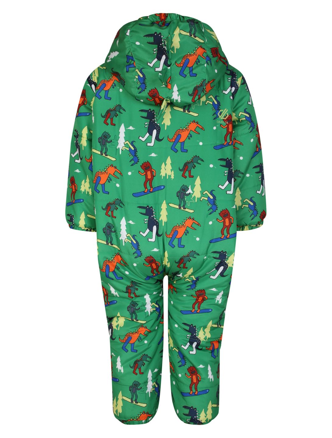 Dare2b, Bambino II ropa del mono niños Trek Green Dinosaur Snow Fight verde 