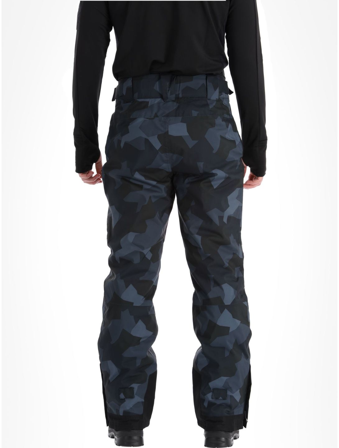 Dare2b, Baseplate pantalones de esquí hombres Black Camo gris, negro 