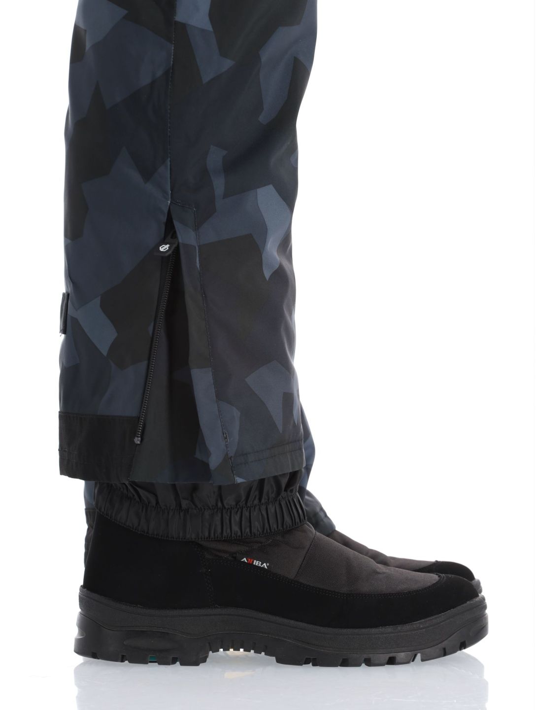 Dare2b, Baseplate pantalones de esquí hombres Black Camo gris, negro 