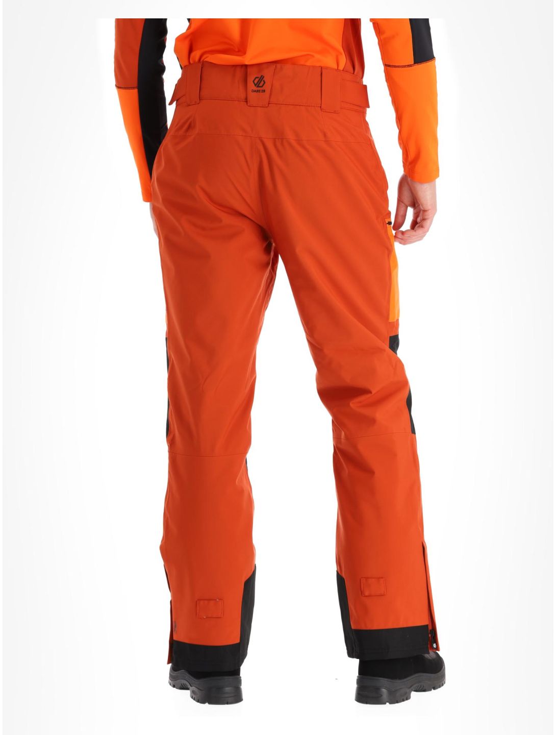 Dare2b, Baseplate pantalones de esquí hombres Rooibos Tea / Puffins Orange naranja 