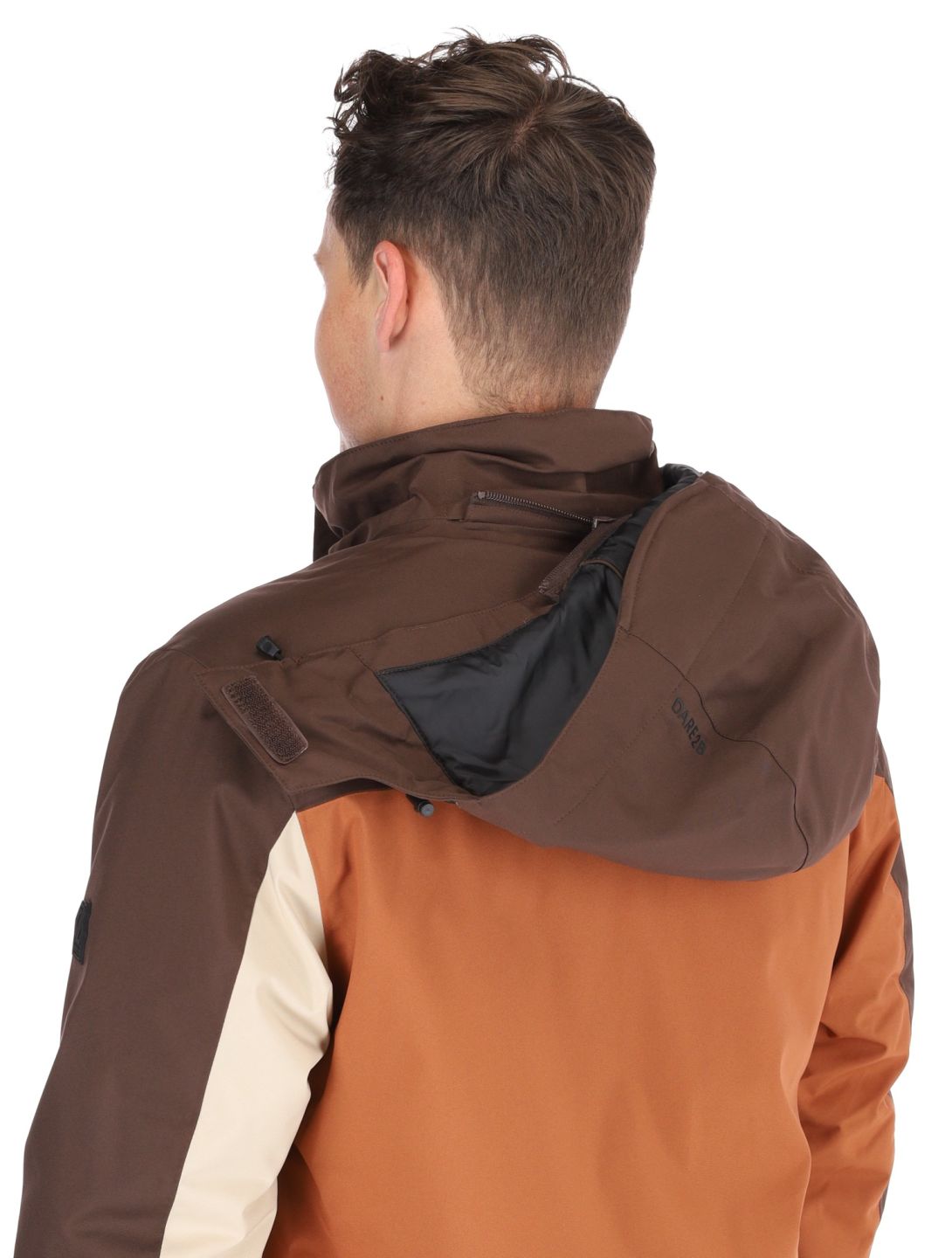 Dare2b, Baseplate II chaqueta de esquí hombres Mocha Bisque / Oat Cream beige 