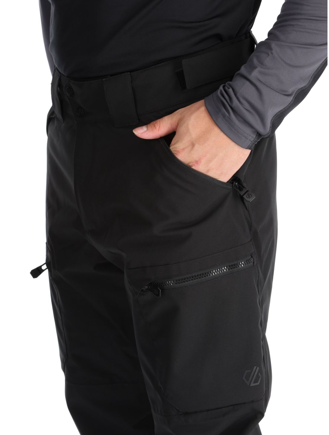 Dare2b, Baseplate II pantalones de esquí hombres Black negro 