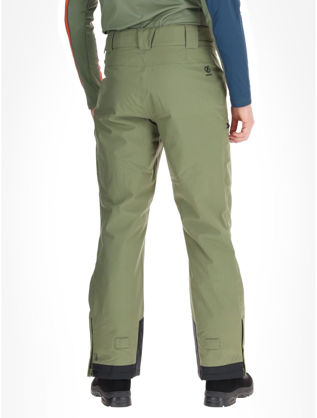 Dare2b, Baseplate II pantalones de esquí hombres Olivine Green verde 