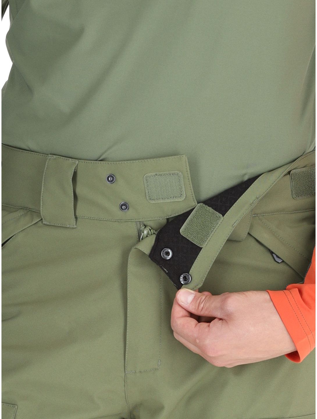 Dare2b, Baseplate II pantalones de esquí hombres Olivine Green verde 