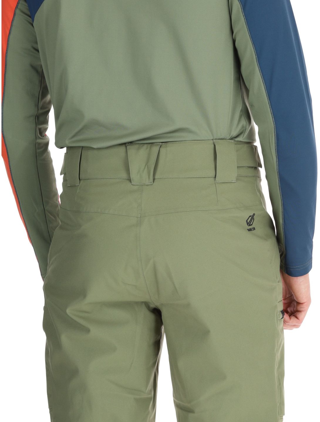 Dare2b, Baseplate II pantalones de esquí hombres Olivine Green verde 