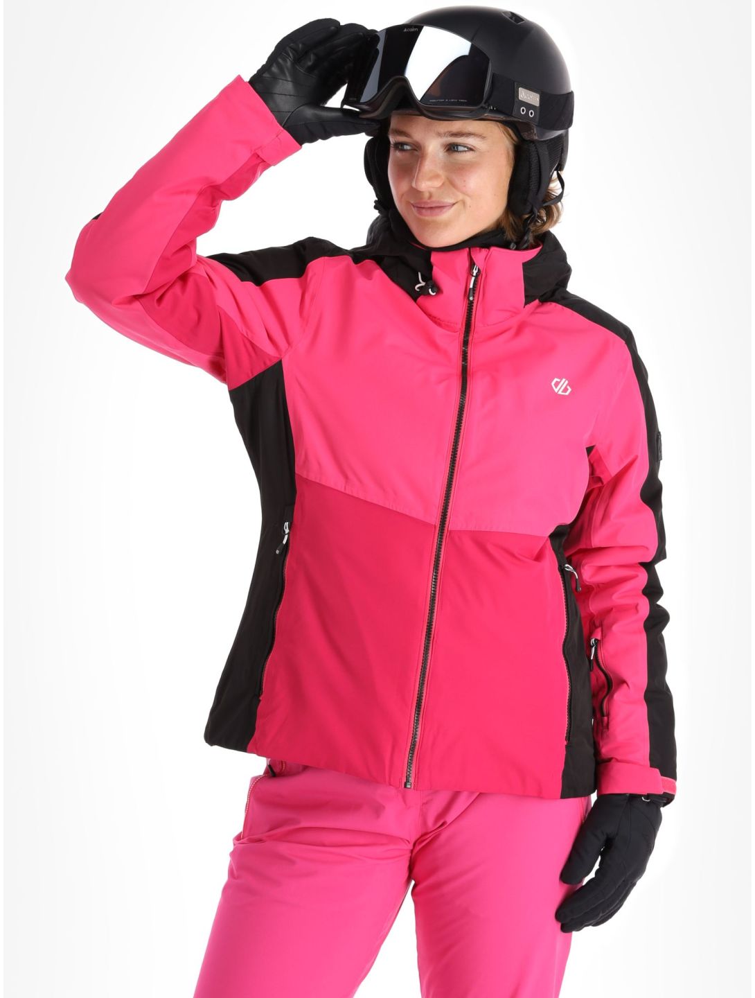 Dare2b, Climatise chaqueta de esquí mujeres Pure Pink / Boudoir Red rojo, rosa 