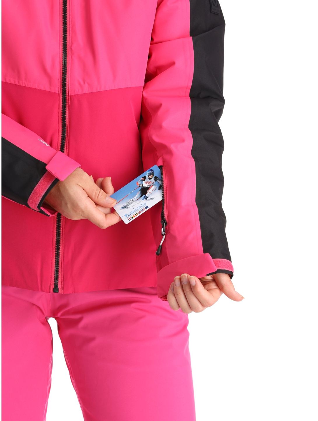 Dare2b, Climatise chaqueta de esquí mujeres Pure Pink / Boudoir Red rojo, rosa 