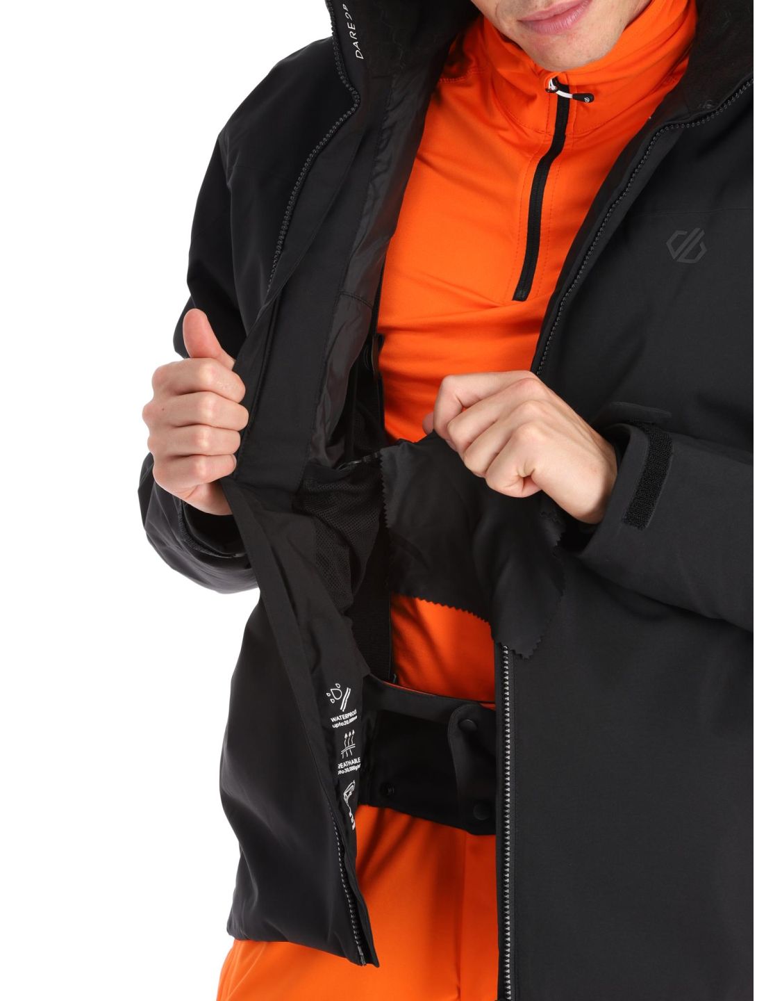 Dare2b, Eagle chaqueta de esquí hombres Black negro 