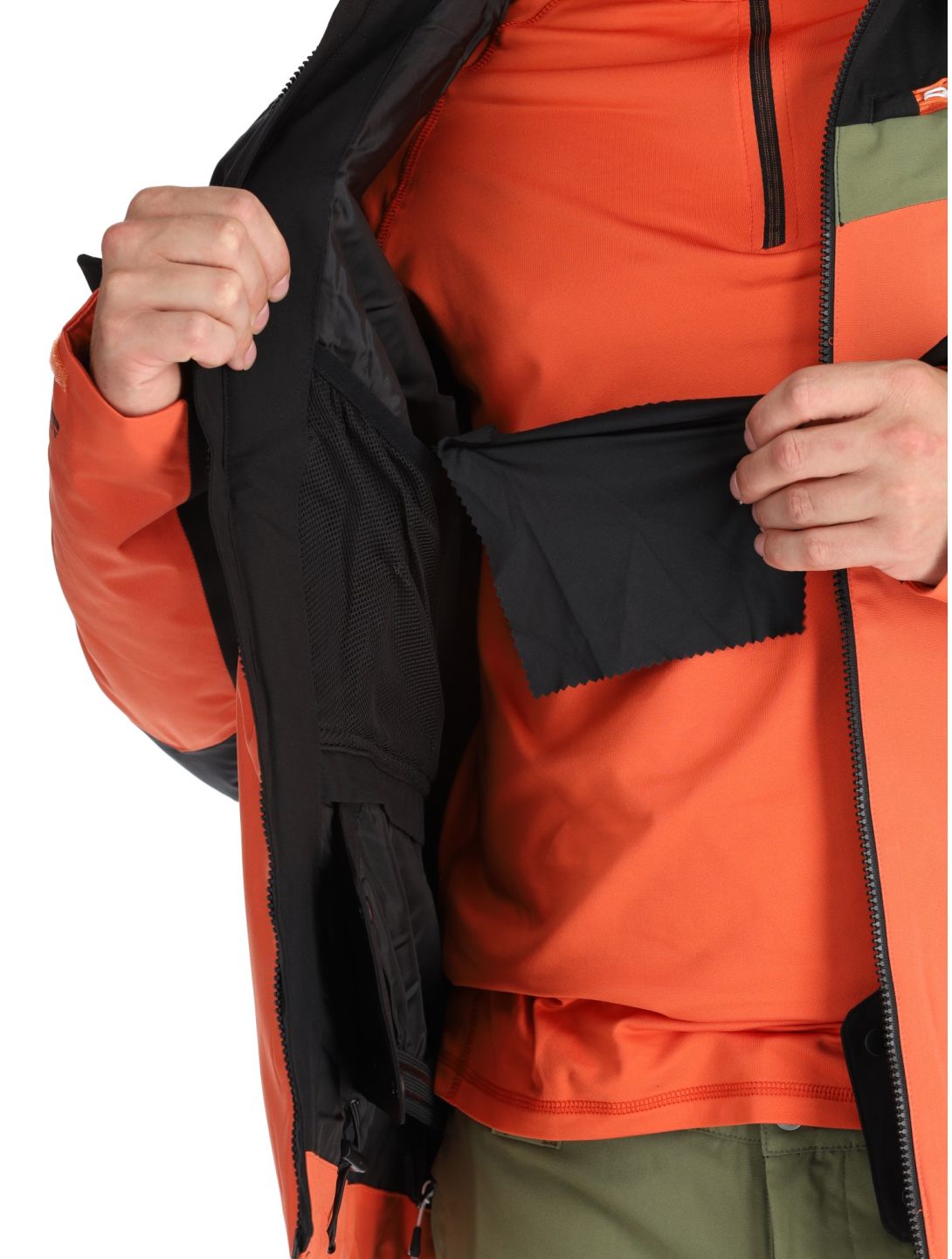 Dare2b, Eagly II chaqueta de esquí hombres Orange Rust / Black naranja, negro 