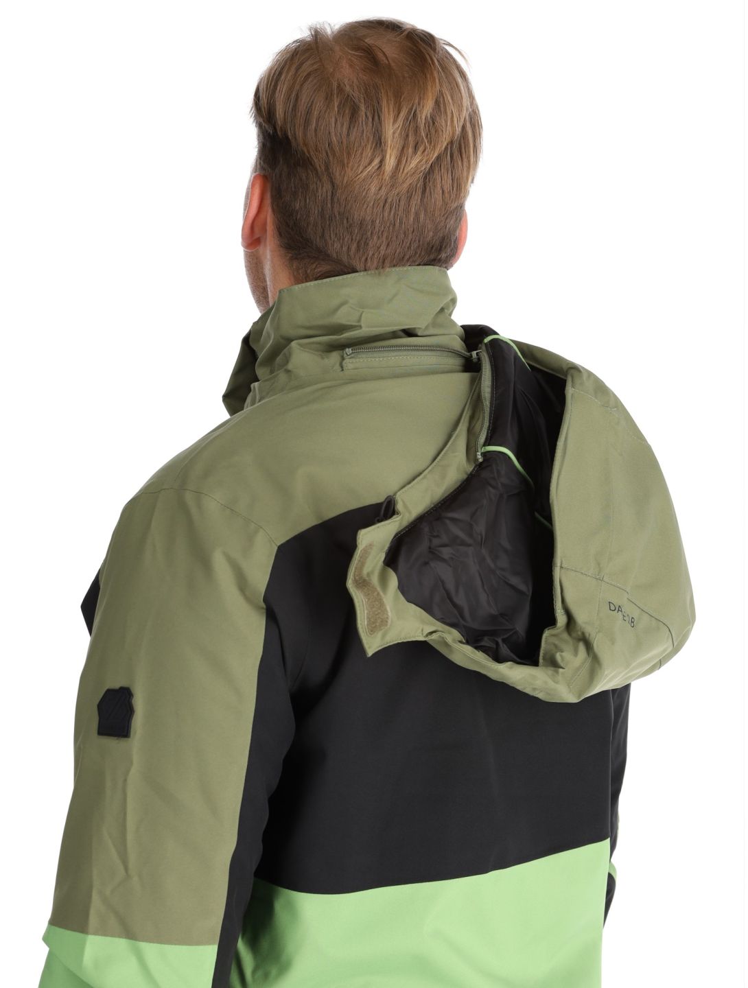 Dare2b, Edge II chaqueta de esquí hombres Olivine Green / Black negro, verde 