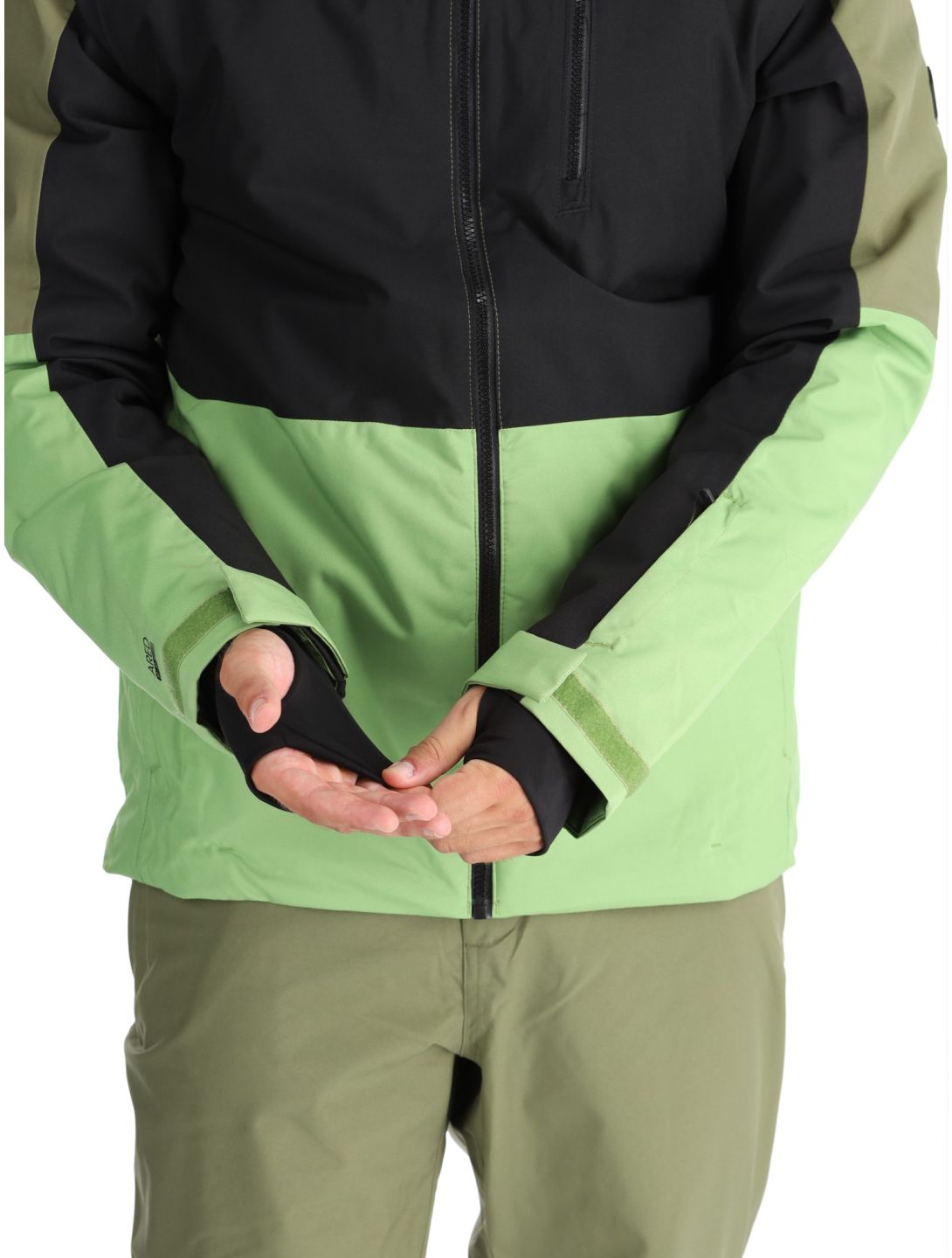 Dare2b, Edge II chaqueta de esquí hombres Olivine Green / Black negro, verde 