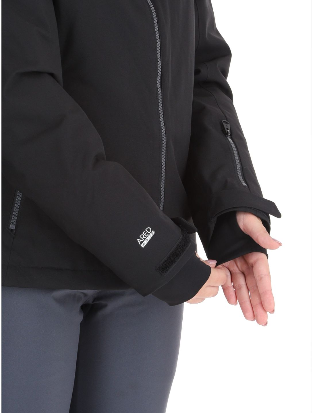 Dare2b, Flurry chaqueta de esquí mujeres Black / Ebony gris, negro 