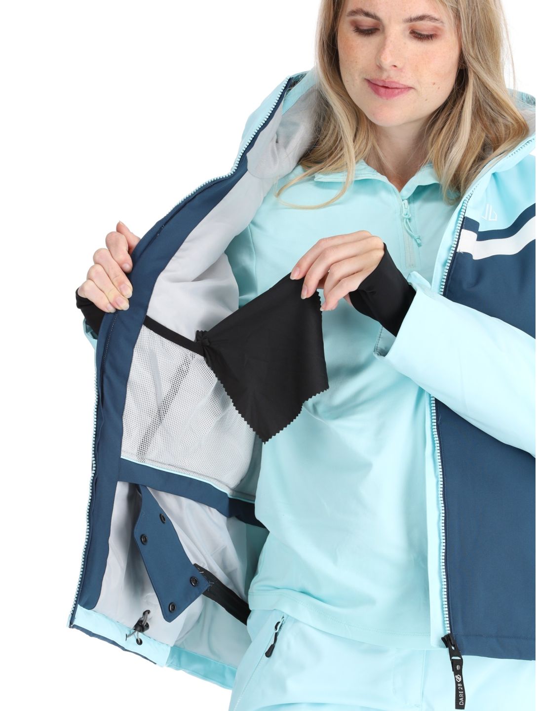 Dare2b, Flurry chaqueta de esquí mujeres Water Ballet / Moonlight Denim azul 