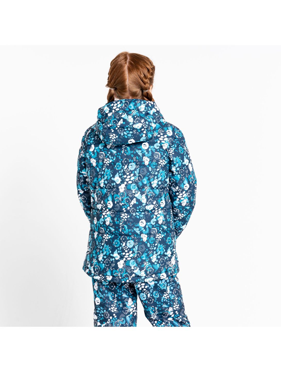 Dare2b, Girls Verdict chaqueta de esquí niños floral print river azul 