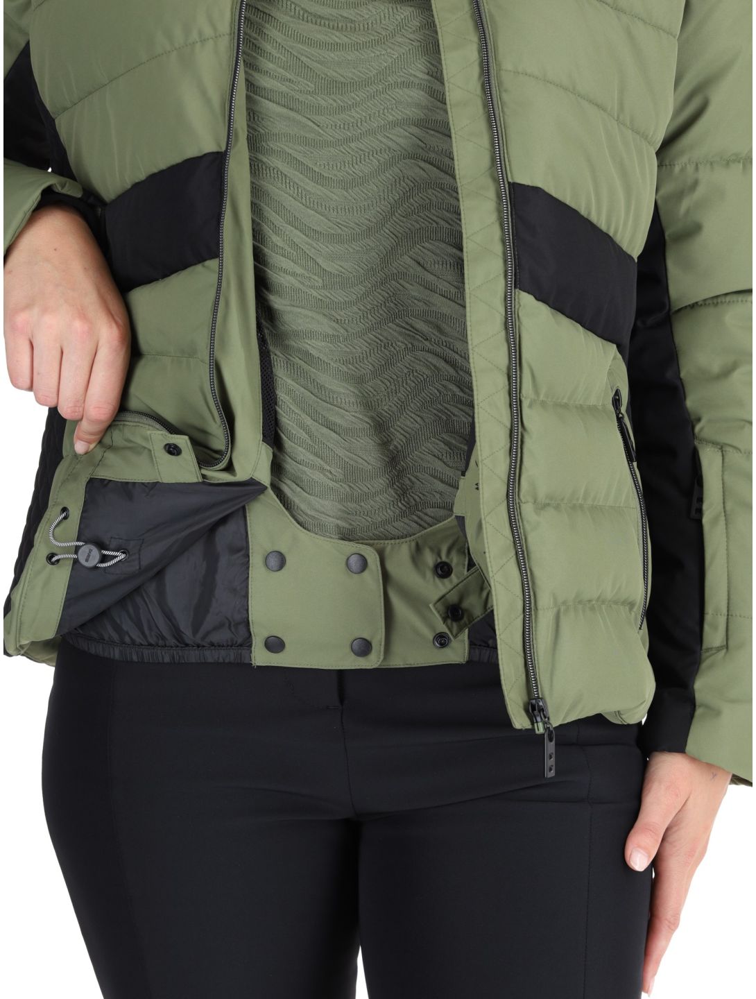 Dare2b, Glacial chaqueta de esquí mujeres Olivine Green / Black negro, verde 