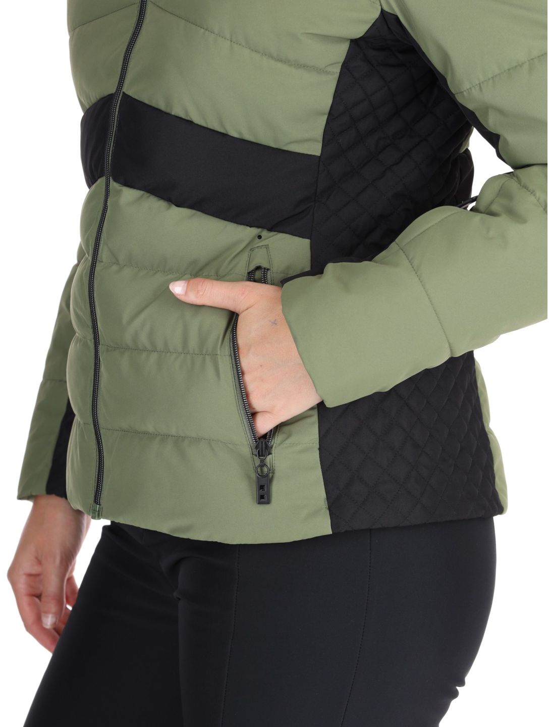 Dare2b, Glacial chaqueta de esquí mujeres Olivine Green / Black negro, verde 