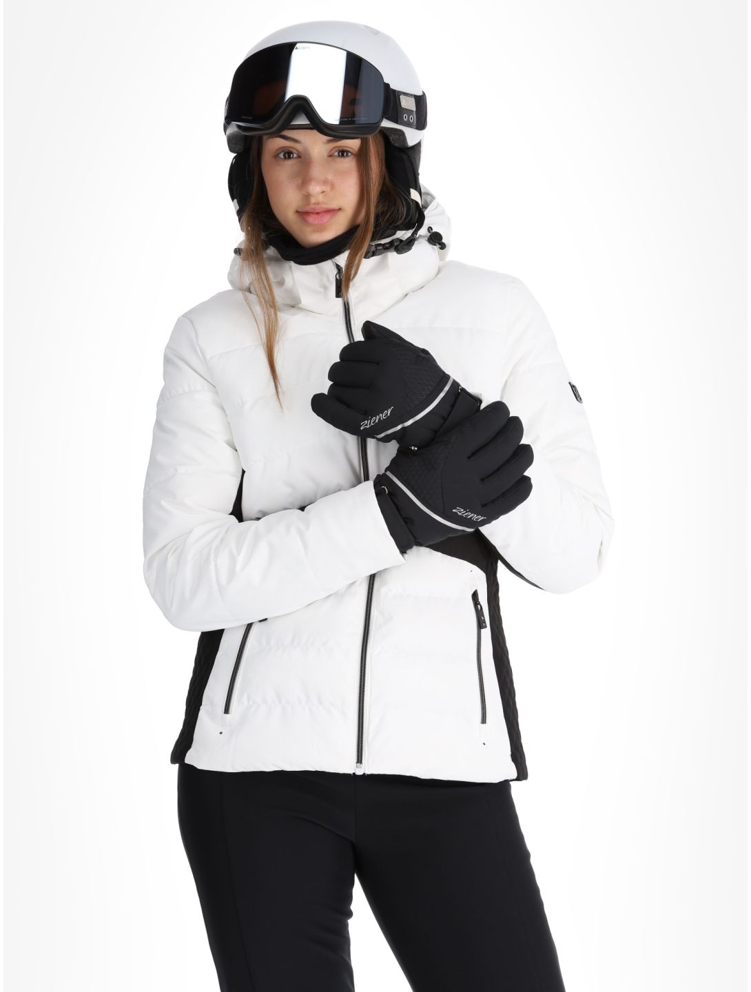 Dare2b, Glacial chaqueta de esquí mujeres White / Black blanco, negro 