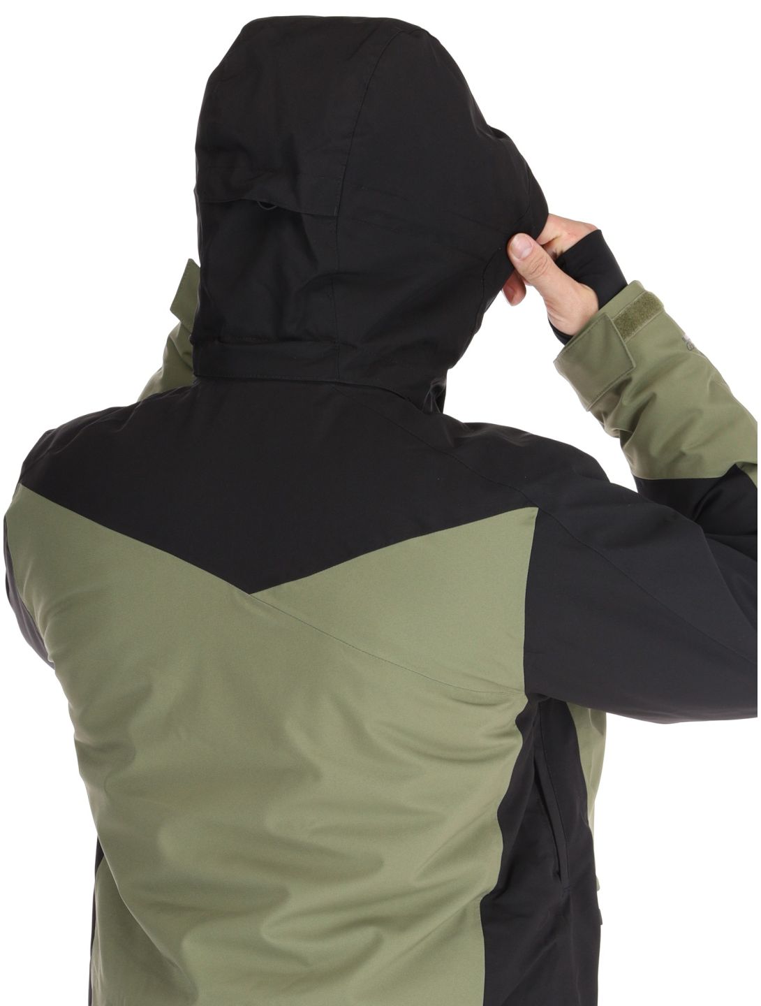 Dare2b, Halfpipe II chaqueta de esquí hombres Black / Olivine Green negro, verde 