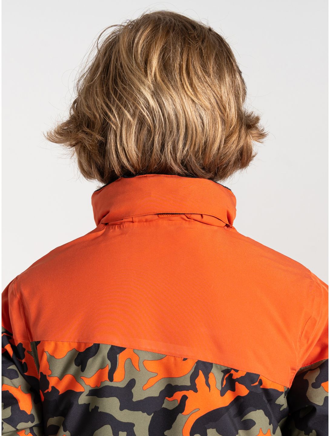 Dare2b, Humour III chaqueta de esquí niños Orange Rust / Orange Rust Camo Print / Black naranja, negro 