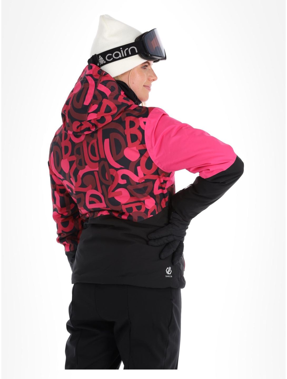 Dare2b, Ice chaqueta de esquí mujeres Pure Pink Graffiti Print / Pure Pink rosa 