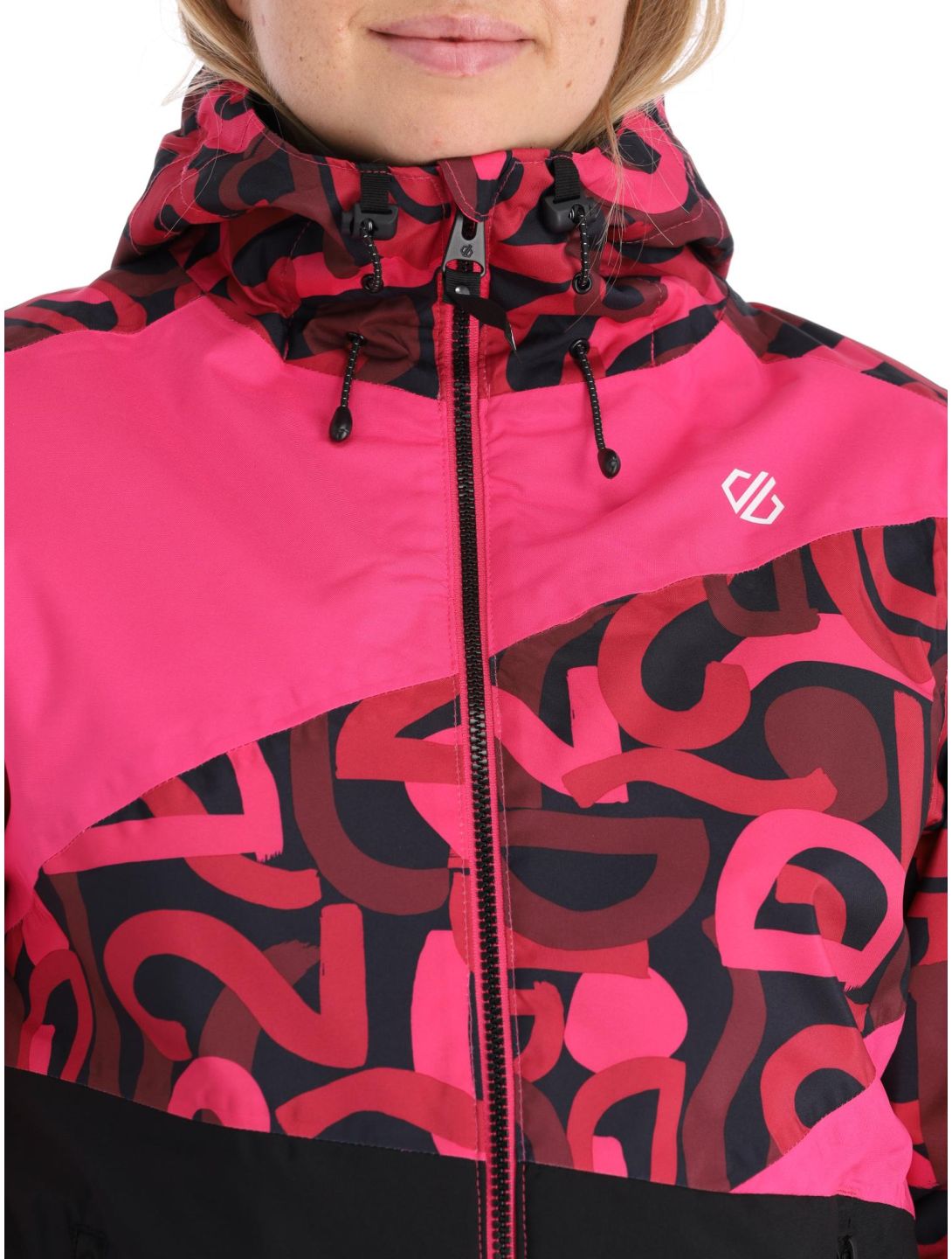 Dare2b, Ice chaqueta de esquí mujeres Pure Pink Graffiti Print / Pure Pink rosa 