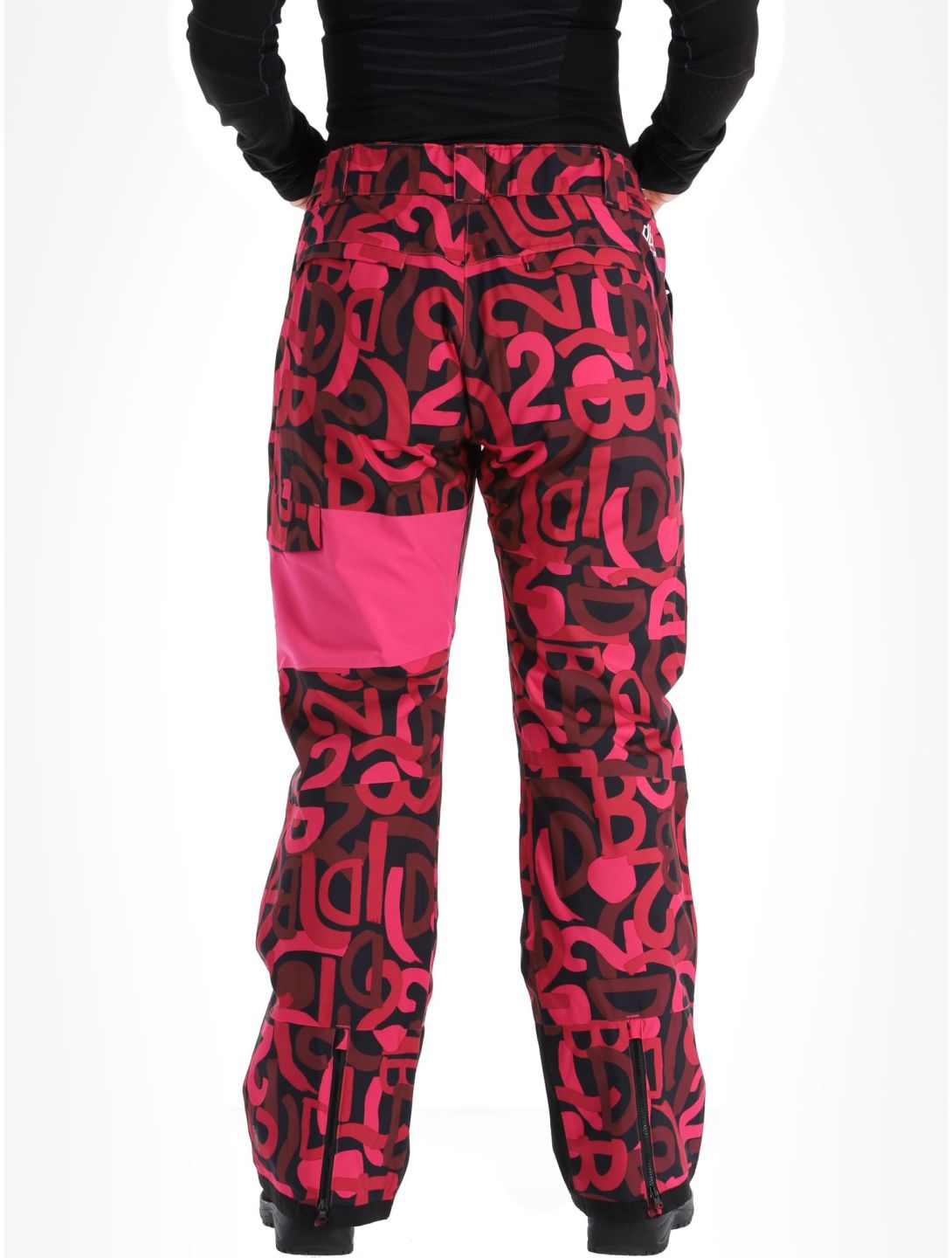 Dare2b, Ice pantalones de esquí mujeres Pure Pink Graffiti Print rosa 