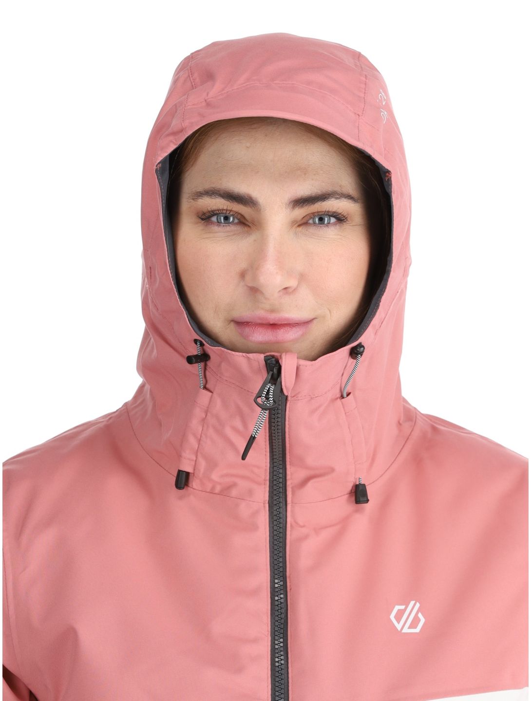 Dare2b, Ice III chaqueta de esquí mujeres Dusty Rose / Ebony Grey gris, rosa 