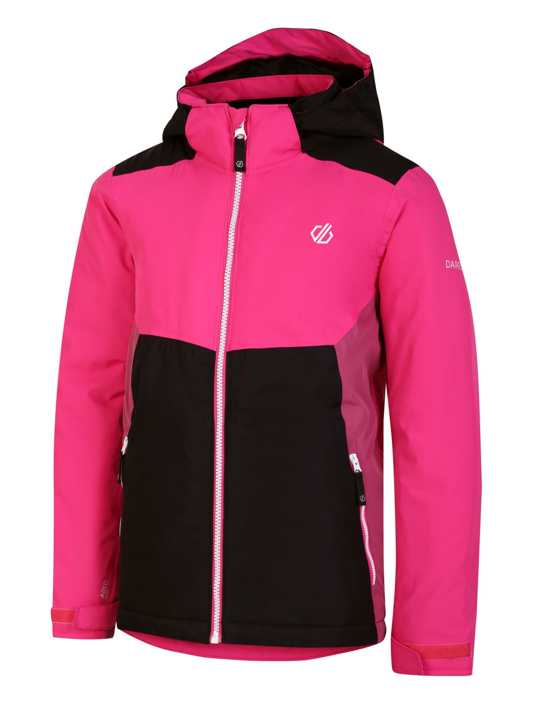 Dare2b, Impose III chaqueta de esquí niños PurePink / Blk negro, rosa 