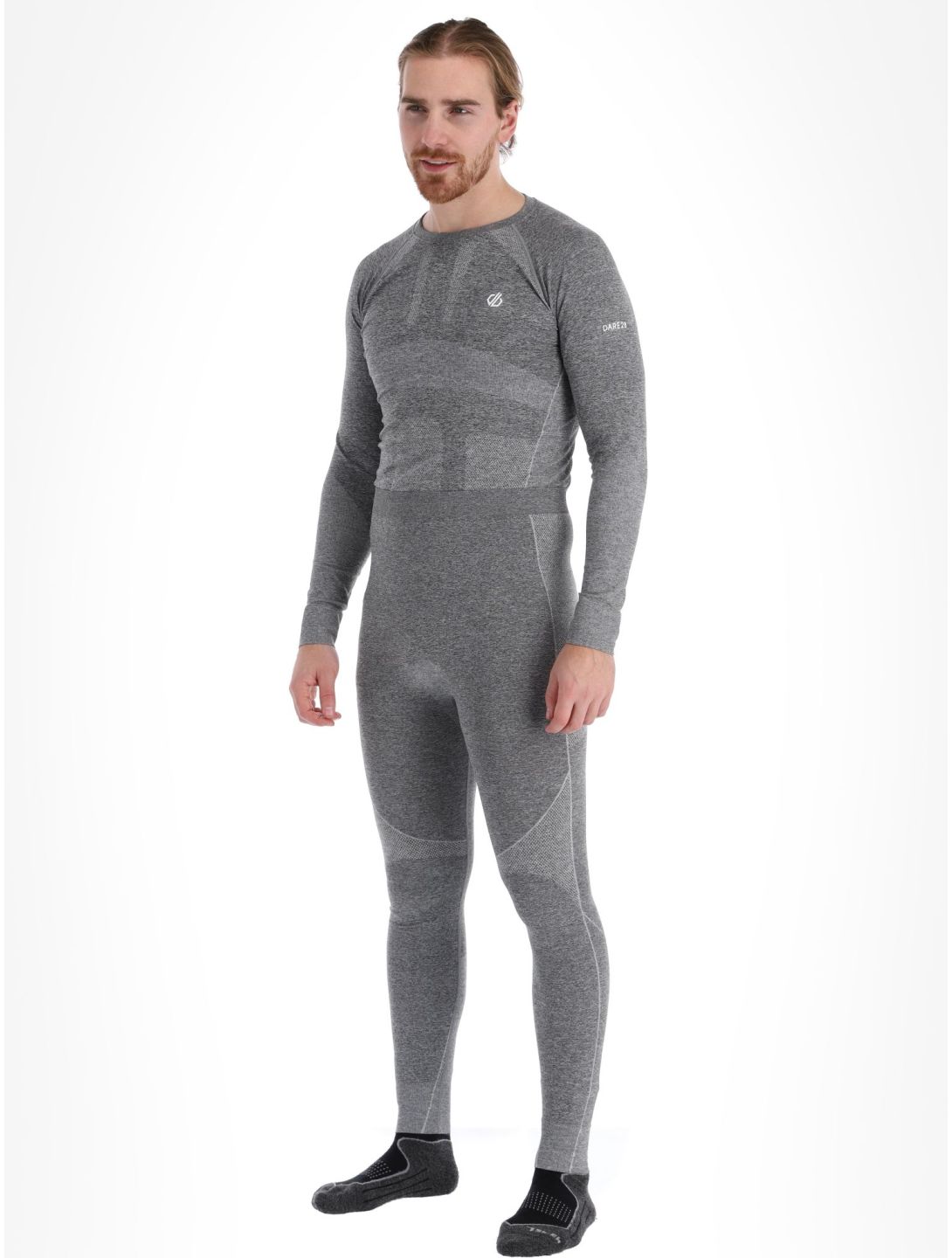 Dare2b, In The Zone II B/L conjunto termoactivo hombres Charcoal Grey Marl gris 