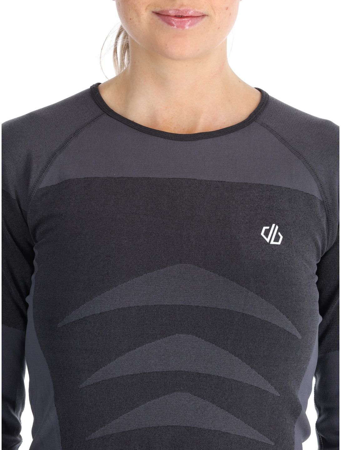 Dare2b, In The Zone III Baselayer Set conjunto termoactivo mujeres Black / Black negro 