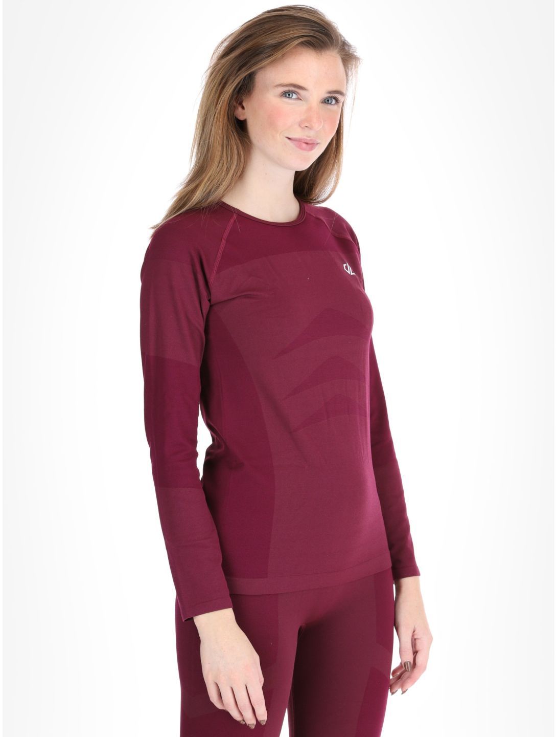 Dare2b, In The Zone III Baselayer Set conjunto termoactivo mujeres Fig púrpura 