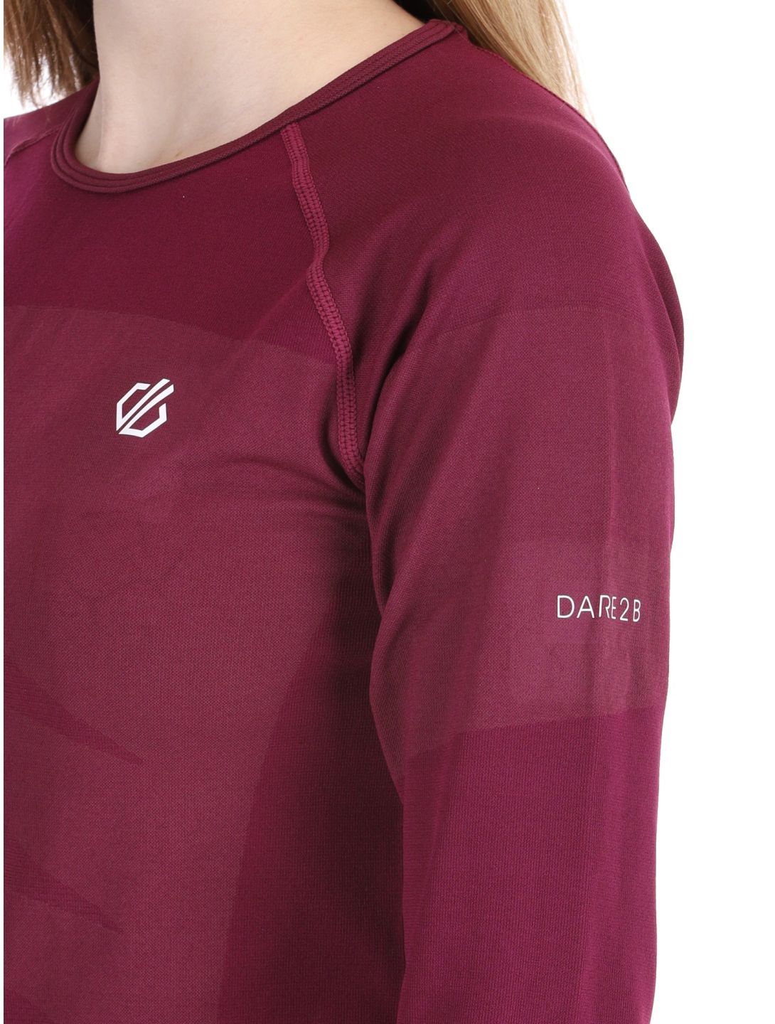 Dare2b, In The Zone III Baselayer Set conjunto termoactivo mujeres Fig púrpura 