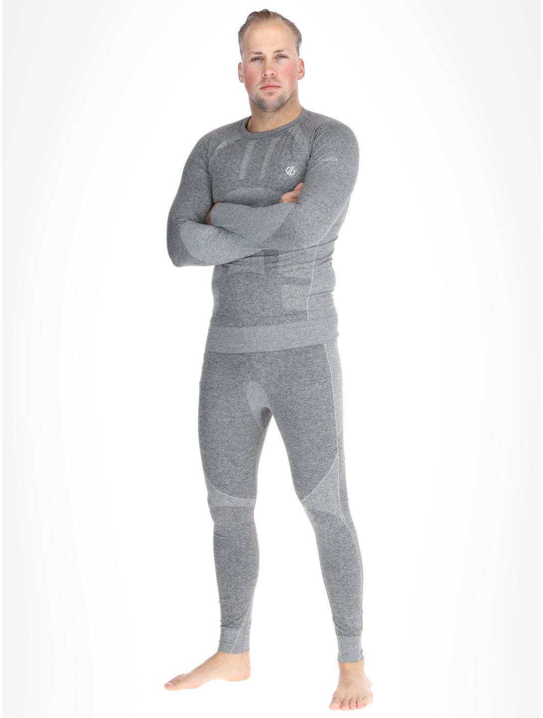 Dare2b, In The Zoneiiib/L conjunto termoactivo hombres Charcoal Grey Marl gris 