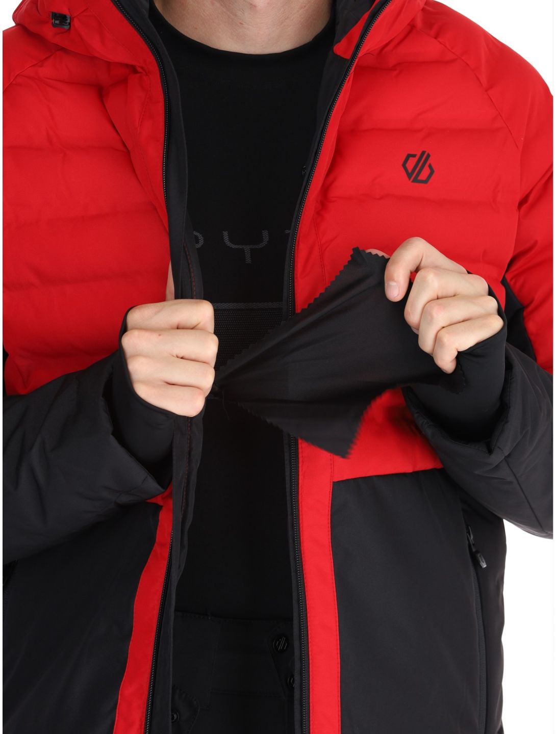 Dare2b, Ollie II chaqueta de esquí hombres Danger Red / Black negro, rojo 