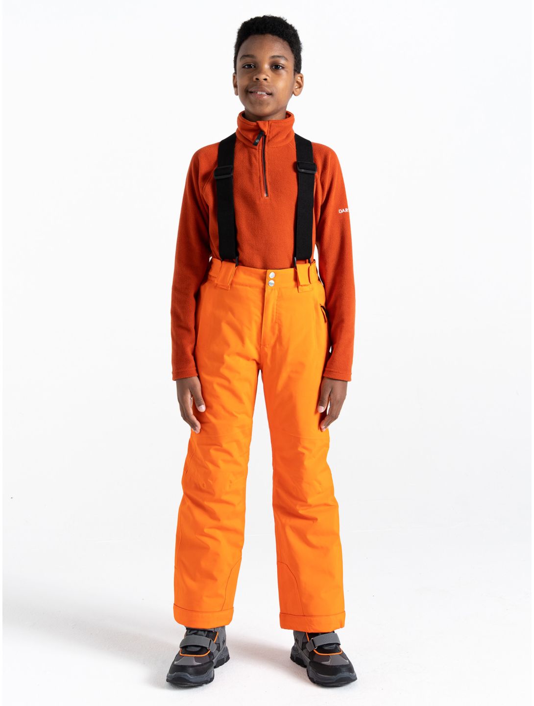 Dare2b, Outmove II pantalones de esquí niños PuffinsOrnge naranja, negro 