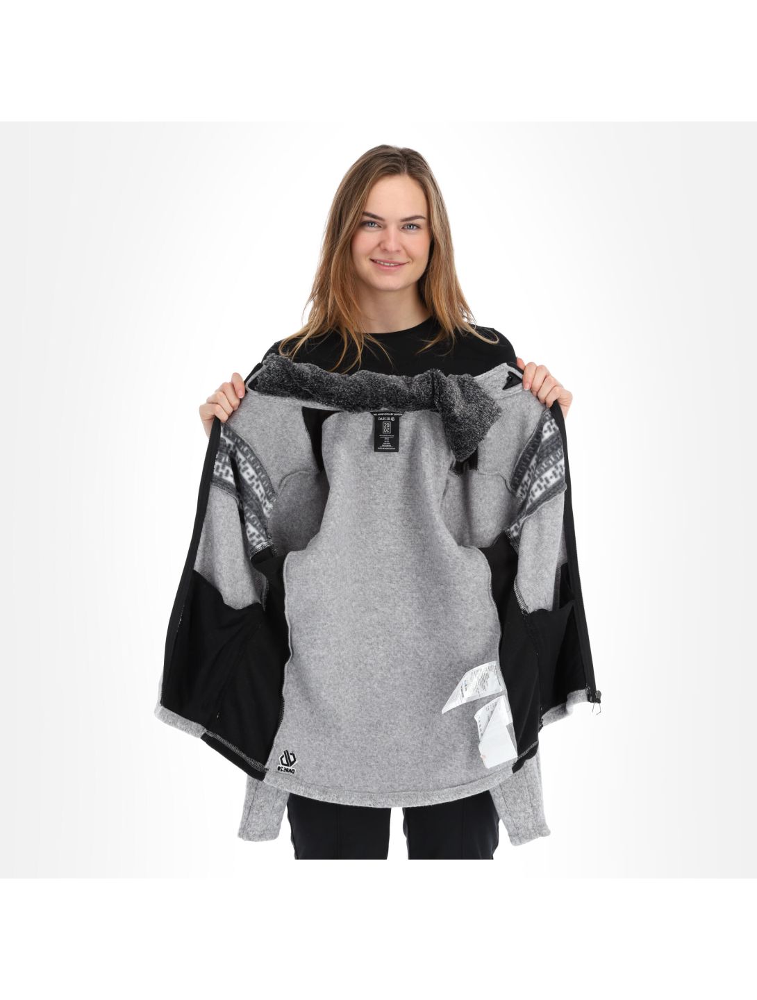 Dare2b, Overawe Sweater chaleco mujeres gris