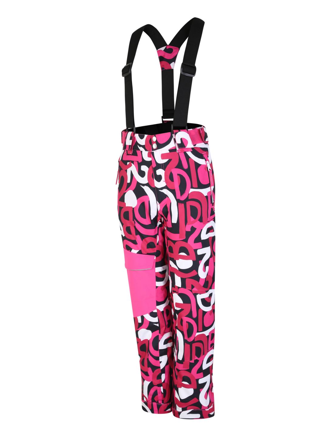 Dare2b, Pow pantalones de esquí niños Kids Ski Graffiti Print rojo 