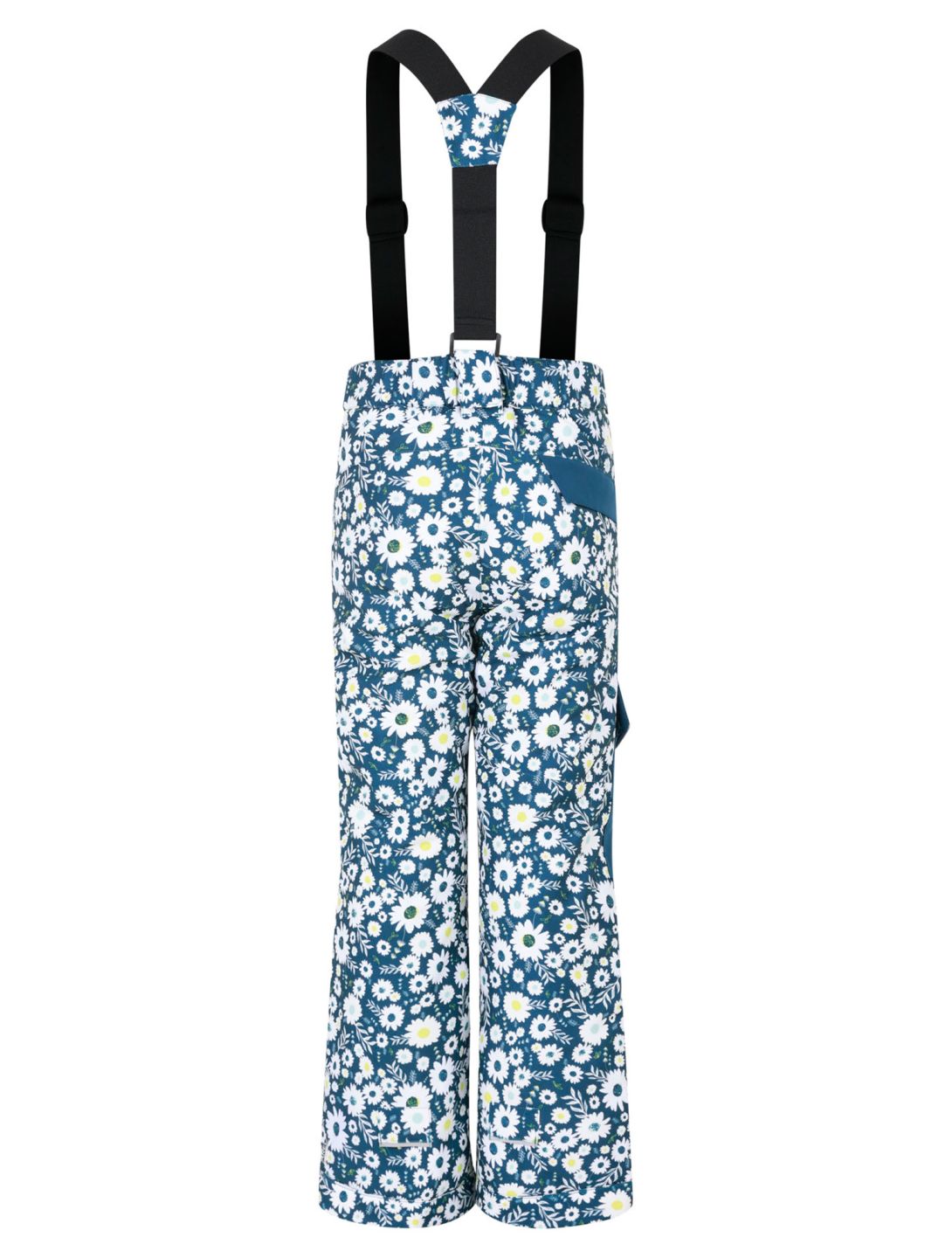 Dare2b, Pow pantalones de esquí niños Moonlight Denim Daisy Print azul 