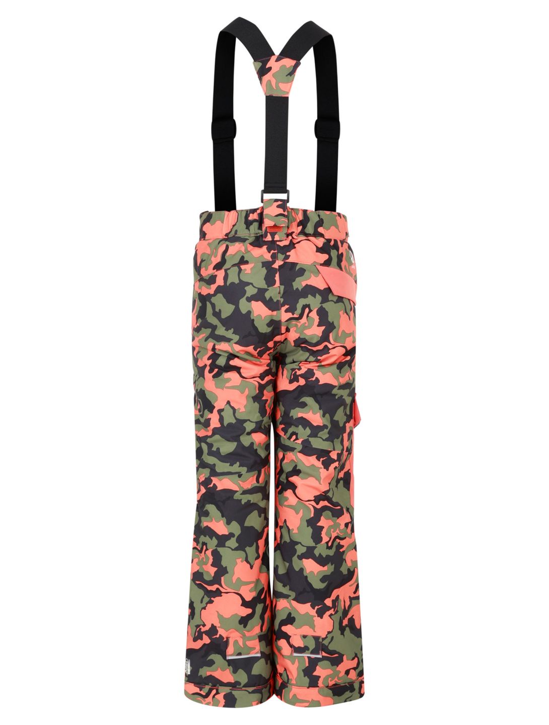 Dare2b, Pow pantalones de esquí niños Orange Rust Camo Print naranja 