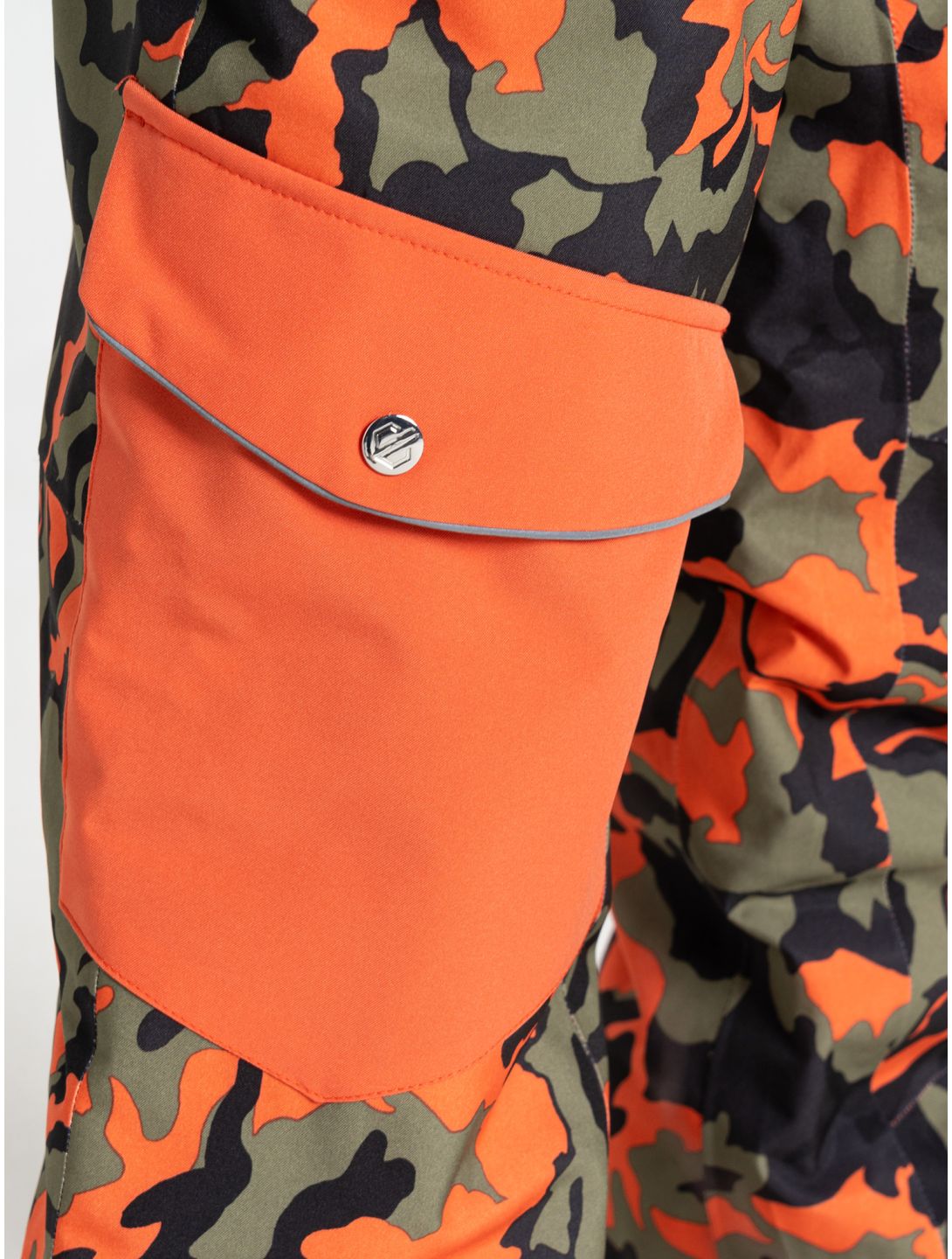 Dare2b, Pow pantalones de esquí niños Orange Rust Camo Print naranja 