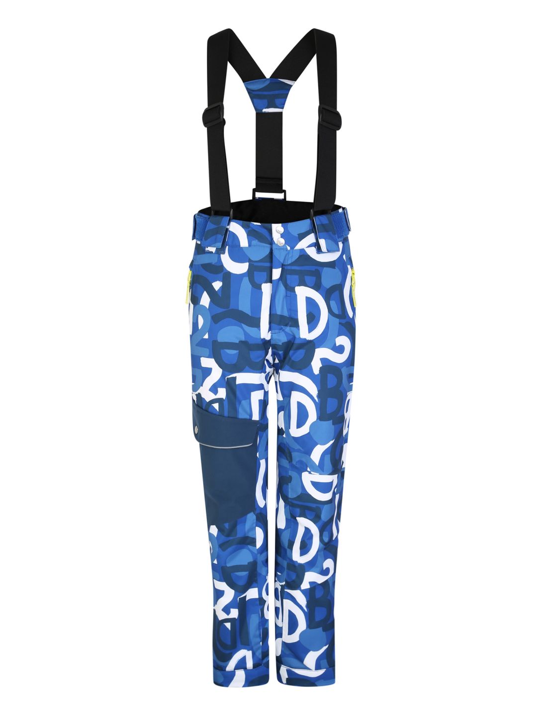 Dare2b, Pow pantalones de esquí niños Olympian Blue Graffiti Print azul 