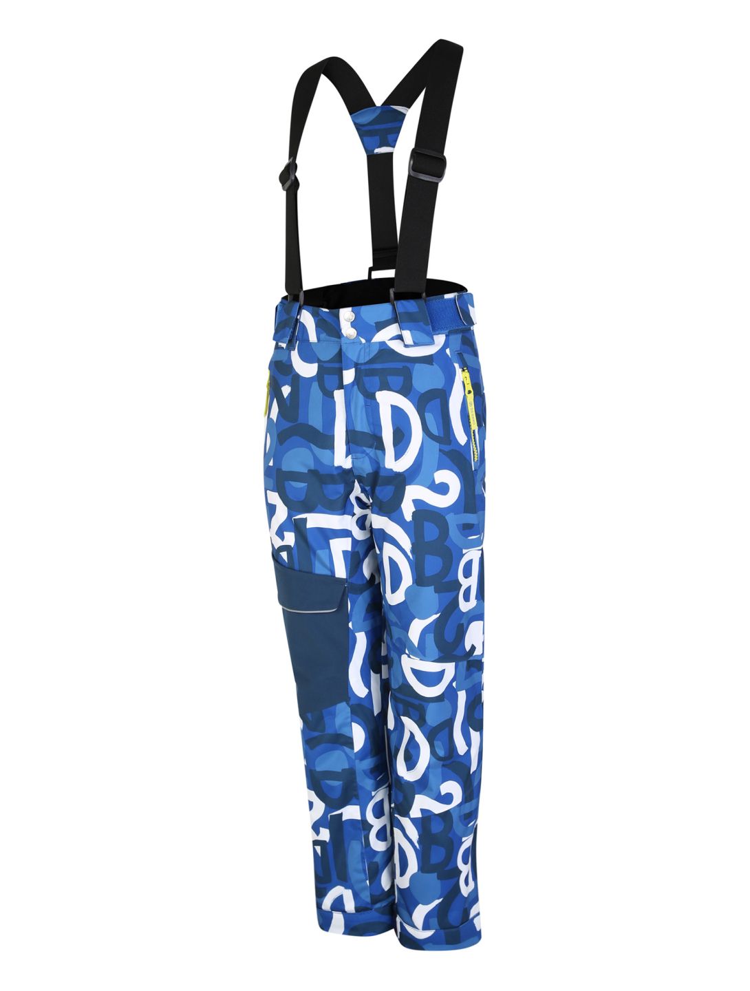 Dare2b, Pow pantalones de esquí niños Olympian Blue Graffiti Print azul 