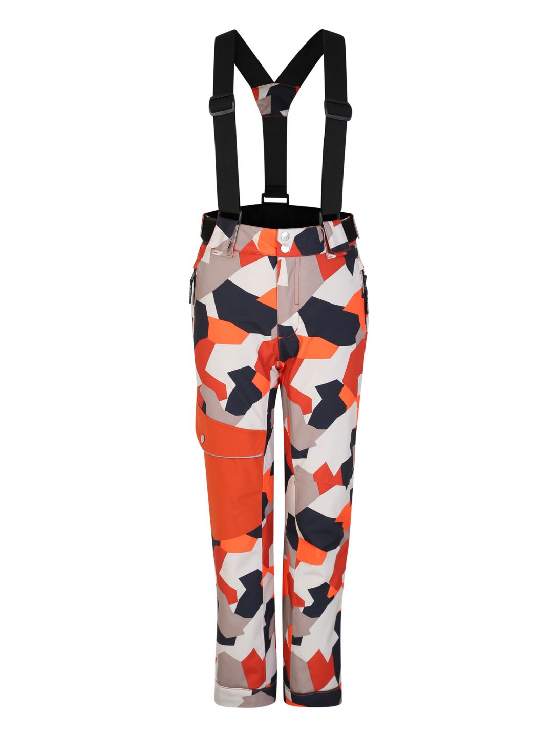 Dare2b, Pow pantalones de esquí niños Puffins Orange Geo Camo Print naranja 