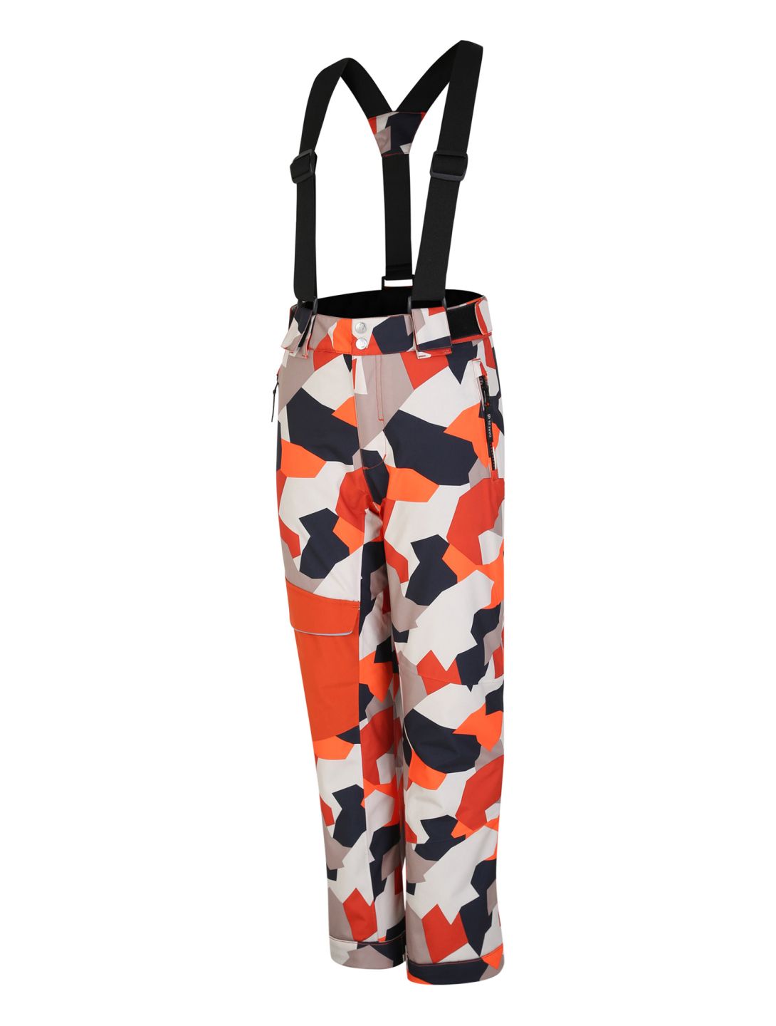 Dare2b, Pow pantalones de esquí niños Puffins Orange Geo Camo Print naranja 